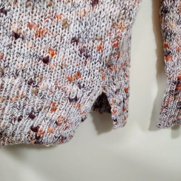 Maurices‎ multi color knit oversized open front cardigan sweater womans size L - Picture 6 of 9